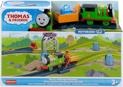 Fisher-Price Thomas & Friends - Percy's Package Rounbdup Motorized Track (HGY80)