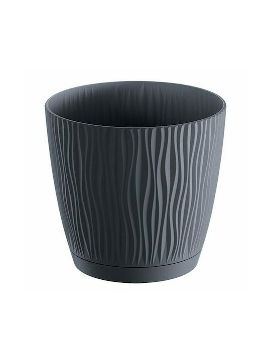 Marhome Sandy Flower Pot 28.2x26cm Charcoal 13-15-290-3 09-DSY290P-S433