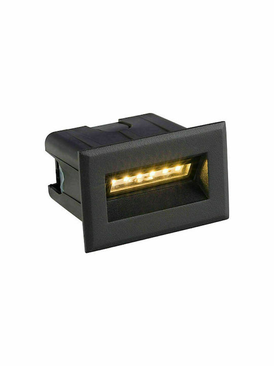 Nowodvorski Bay S Wall-Mounted Outdoor Spot Light LED IP65 3W with Warm White Light 4x6εκ.
