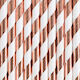 PartyDeco Paper Straws Light Rose Gold Calamakia Chartina 10 Pieces