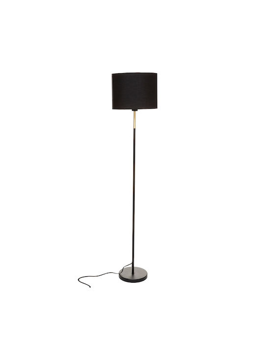 Atmosphera Jule Floor Lamp H151xW32cm. with Socket for Bulb E27 Black