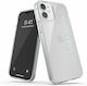 Superdry Snap Задна корица Силикон Сребрист (iPhone 12 mini)