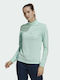 Adidas Entrada 22 Femeie Sport Bluză Mânecă lungă cu Fermuar Clear Mint
