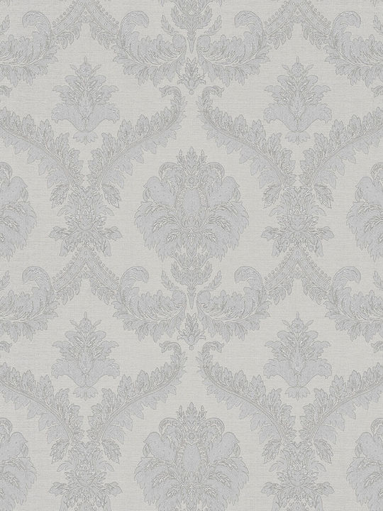 Wallpaper Vinyl Gray L1005xW53cm Washable