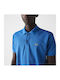 Lacoste Ανδρικό T-shirt Polo Μπλε