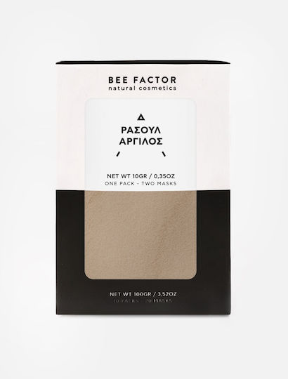 Bee Factor Ρασούλ Μάσκα Ομορφιάς Προσώπου για Ενυδάτωση Με Άργιλο 10gr