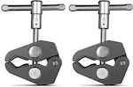 SmallRig Super Clamp W/ 1/4" And 3/8" Thread Accessory 2pcs Pack