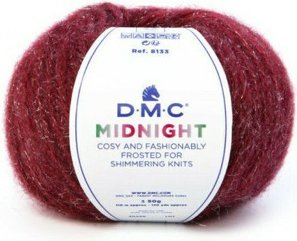 DMC Midnight Metallic Synthetic Yarn 204 110m 50g