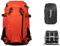 F-Stop Τσάντα Πλάτης Φωτογραφικής Μηχανής AJNA DuraDiamond 37L Travel & Adventure Essentials Bundle σε Κόκκινο Χρώμα