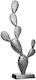 Inart Decorative Cactus made of Aluminum 31x10x66cm 1pcs