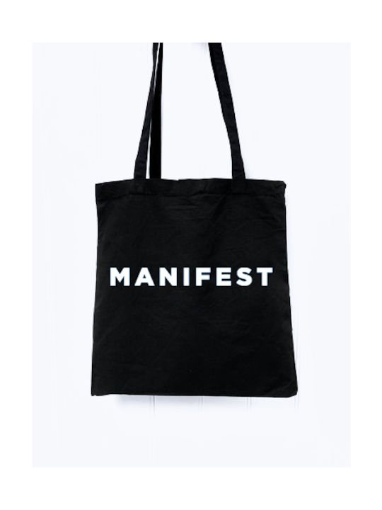 Manifest Netflix Logo Pegasus τσάντα για ψώνια μαύρη