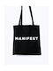 Manifest Netflix Logo Pegasus τσάντα για ψώνια μαύρη