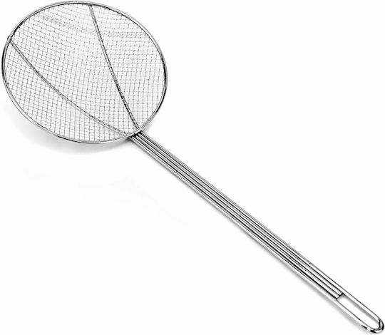 GTSA Lingură Joasă Cu Găuri Inox Argintie 46cm