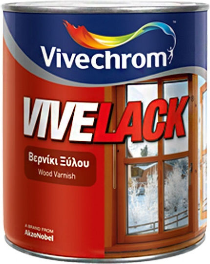 Vivechrom Vivelack Συντηρητικό Ξύλου 510 Καστανιά Γυαλιστερό 200ml