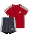 Kids' Set with Shorts Summer 2pcs Red
