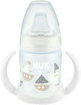 Nuk First Choice Ships Cana de antrenament Plastic cu mânere White Expediere pentru 6m+m+ 150ml 10.743.943