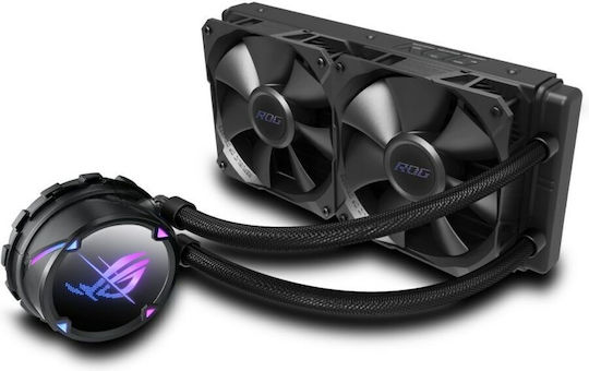 Asus ROG STRIX LC II 240 Охлаждане AIO CPU с 2 Вентилатора 120mm