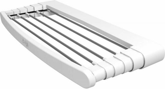 Gimi Telepack Folding Wall Clothes Drying Rack Plastic with Hanging Length 7m