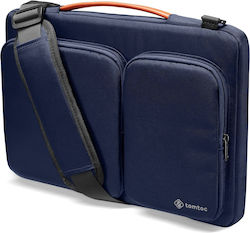tomtoc Versatile A42 Τσάντα Ώμου / Χειρός για Laptop 14" σε Μπλε χρώμα