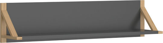 Shelf Wall Belle 96x20.5x22.5cm Charcoal Shelf Wall Belle 96x20.5x22.5cm Charcoal
