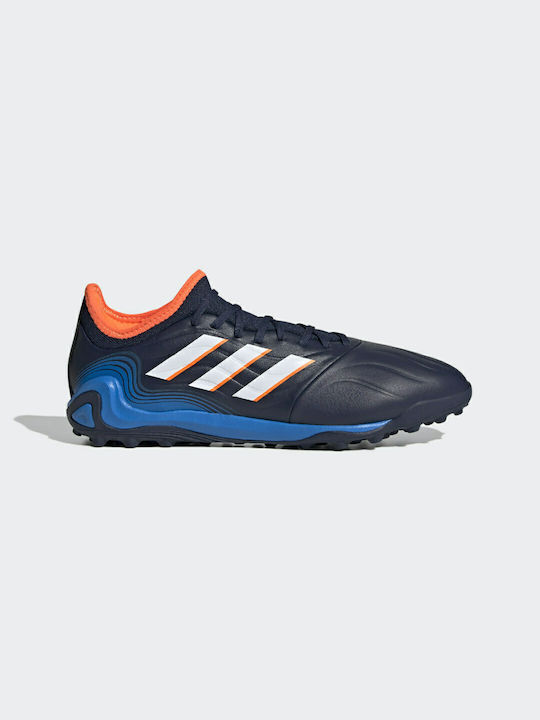 Adidas Copa Sense.3 TF Χαμηλά Ποδοσφαιρικά Παπούτσια με Σχάρα Team Navy / Cloud White / Blue Rush