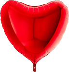 Balloon Foil Jumbo Valentine's Day Heart Red 91cm