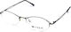 Vogue Metal Prescription Eyeglass Frame Silver VO3358 323-S