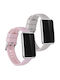 KWmobile 2-Pack Λουράκι Σιλικόνης Grey / Pink (Huawei Watch Fit mini)