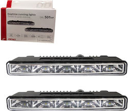 NSSC DRL 501HP Mini Φώτα Ημέρας Αυτοκινήτου σε σχήμα Μπάρας Universal 12 / 24V 10.64W 18.7cm 2τμχ NSSC DRL 501HP Mini Φώτα Ημέρας Αυτοκινήτου σε σχήμα Μπάρας Universal 12 / 24V 10.64W 18.7cm 2τμχ