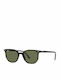 Ray Ban Elliot Unisex Ochelari de soare cu Negru Cadru și Verde Lentilă