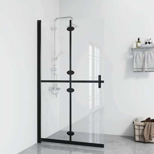 vidaXL Duschwand für Dusche mit Zusammenklappbar Tür 70x190cm Klarglas