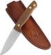 Condor Tool & Knives Mayflower Μαχαίρι Καφέ σε Δερμάτινη Θήκη
