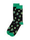 CotBoxer Virus Patterned Socks Black