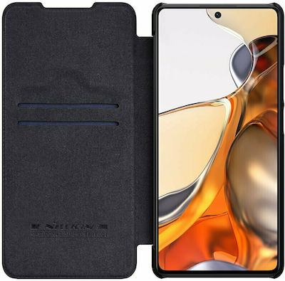 Nillkin Qin Synthetic Leather Book Black (Xiaomi 11T / 11T Pro)