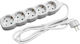 Entac ESEG5-1.5 Power Strip 5 Positions with Cable 1.5m