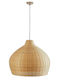 La Redoute Interieurs Rund Lampenschirm Beige mit Durchmesser 60cm