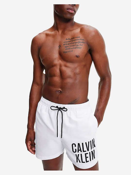 Calvin Klein Ανδρικό Μαγιό Σορτς Λευκό