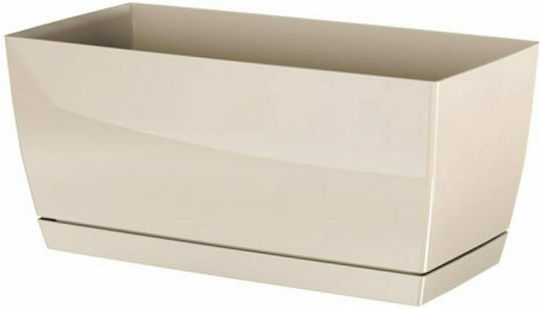 Marhome Coubi Case P Planter Box Plastic Cream 29x14.2x13.6cm.