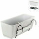 Marhome Ratolla Case Pw Planter Box Pandantiv 49.2x17.4cm în Culoare Alb 15-12-500-1 09-DRL500PW-S449