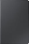 Samsung Flip Cover Δερματίνης Dark Grey (Galaxy Tab A8)