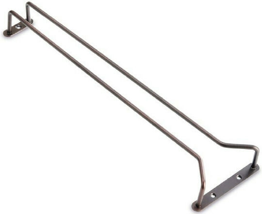 GTSA Metallic Mounted Glass Holder Rack with Length 40.5cm