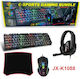 Yelandar Yelandar JX-K1088 Gaming Keyboard Set with RGB lighting & Mouse (English US)
