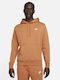 Club Sweatshirt with Hood Hot Curry