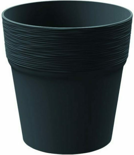 Marhome Furu Topf Kunststoff Charcoal 17.5x17.5x17.9cm.