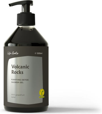 Life Roots Volcanic Rocks Shower Gel 500ml