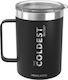 Proteas Filter Proteas Filter Thermosflasche Rostfreier Stahl 295ml Schwarzes
