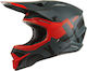 O'neal 3SRS Vertical V.22 Motocross Helmet ECE 22.05 Black/Red ONL000KRA20