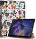 Flip Cover Fluturi și Flori (Galaxy Tab A7 Lite)
