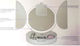 Makeup Mirror Tabletop with Light Zoom x5 7x22cm White