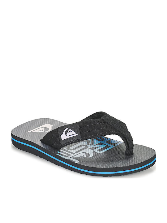 Παιδικές Σαγιονάρες Flip Flops Μαύρες Molokai Layback